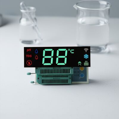 سعر جيد شاشة LED مخصصة متعددة الألوان بـ 7 قطاعات غير مرئية عند الإيقاف لموزعات المياه الانترنت