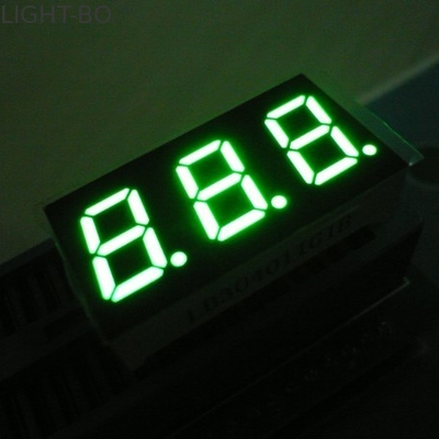 سعر جيد عرض ثلاثية الأرقام الخضراء النقية 7 قطعة LED الأنونة المشتركة الانترنت
