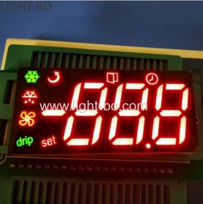 سعر جيد وحدة عرض LED متعددة الألوان ذات الأرقام الثلاثة ذات 7 أقسام للوحة التحكم في الثلاجة الانترنت