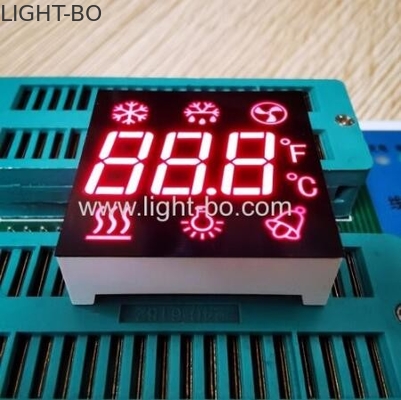 سعر جيد الشاشة ذات الأرقام الثلاثة ذات الشكل الأحمر فائق المخصصة 7 قطعة LED الشائعة لتحكم الثلاجة الانترنت