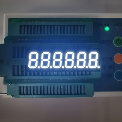 سعر جيد شاشة LED بيضاء مكونة من 6 أرقام 20mA 0.36 