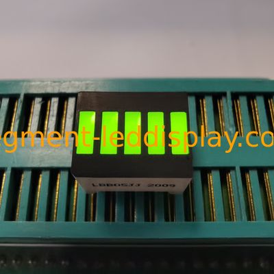 سعر جيد 5 شريحة 574nm شريط إضاءة LED للكاثود المشترك لعرض البطارية الانترنت