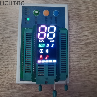 سعر جيد شاشة LED مزدوجة اللون مكونة من 7 قطع من نوع الأنود المشترك SMD للجهاز الكهربائي الانترنت