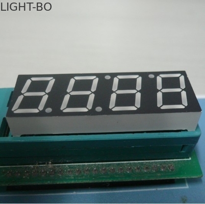 شاشة LED مكونة من سبعة أجزاء مكونة من أربعة أرقام 100-120mcd لعرض ساعة الميكروويف LED