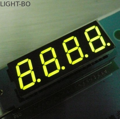 سعر جيد 350 ملم خضراء مستمرة أربعة أرقام 7 قطعة LED / لوحة عرض إلكترونية الانترنت