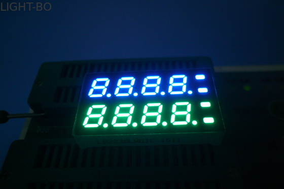 7mm 8 Digit 7 Segment Display OEM أبيض نقي أبيض اللون