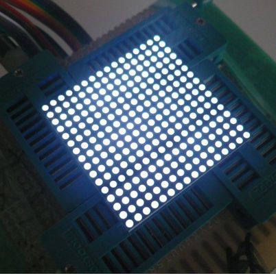 سعر جيد 1.5 بوصة ارتفاع الحرف 16x16 نقطة مصفوفة LED لوحة العرض مع زاوية عرض كبيرة واستهلاك الطاقة المنخفضة متصل