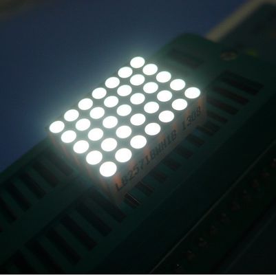سعر جيد شاشة LED بنقطة مصفوفة 5x7 بسطوع عالٍ واستهلاك طاقة منخفض للأدوات الصناعية متصل