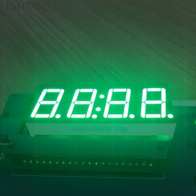 سعر جيد أخضر نقي LED على مدار الساعة عرض 4 أرقام 7 قطعة للموقت الصناعية الانترنت