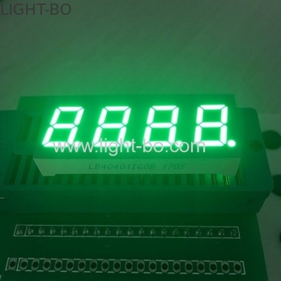 سعر جيد أربعة أرقام 7 شريحة العرض الرقمية LED 0.4 بوصة نقية خضراء للتحكم في درجة الحرارة الانترنت