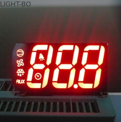 سعر جيد شاشة LED مخصصة ، شاشة عرض 7 أرقام ثلاثية الشريحة للتحكم في التبريد الانترنت