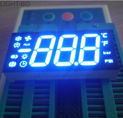 سعر جيد شاشة LED ثلاثية الأجزاء 7 أرقام مخصصة 47 × 22 × 9 مم الأبعاد الخارجية الانترنت