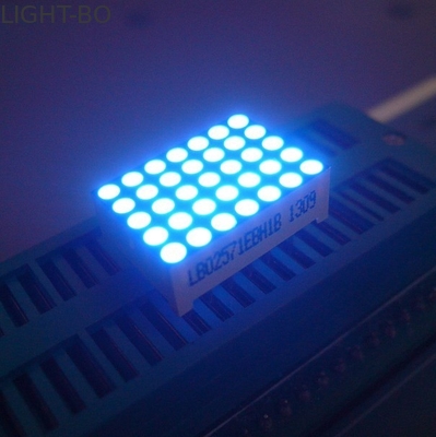 سعر جيد تناسق جيد 5 × 7 LED نقطية عرض شرائح صفراء وجه أسود الانترنت