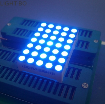 سعر جيد شاشة LED للمنطقة الزمنية الرقمية 5x7 Dot Matrix Ultra Blue1.26 بوصة 3 مم عمر طويل الانترنت