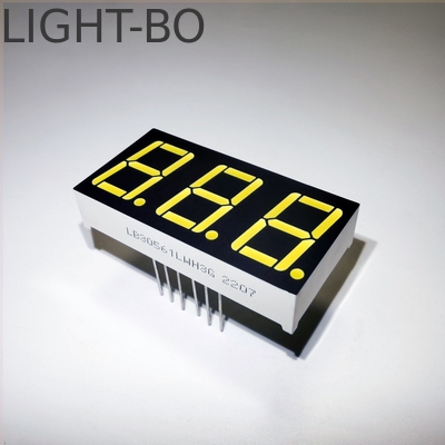 13.8 ملم 0.54' أربعة عشر قطعة عرض رقمية / أربعة عشر قطعة عرض LED مع 20mA التيار