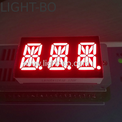 ثلاثة أرقام 0.54 بوصة الأحمر 14 قطعة عرض LED الأنون للصناعية