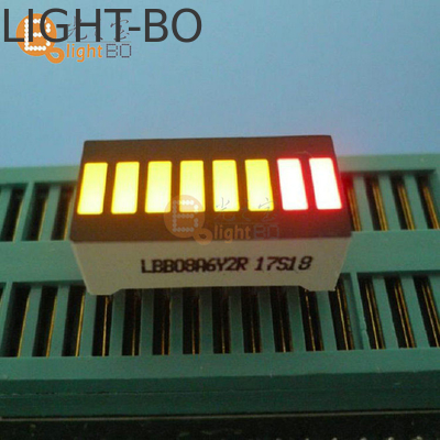 ملون 8 قسم LED ضوء شريط LED العرض LED الجزء العرض LED