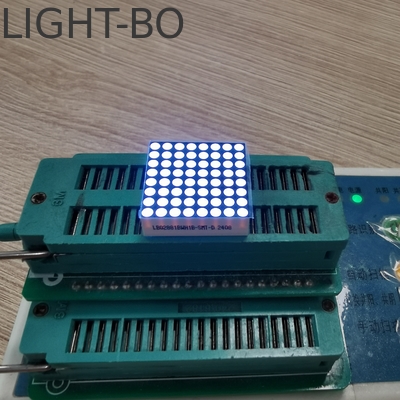 سعر جيد شاشة LED بيضاء زاهية 2mm 8X8 Dot Matrix شاشة LED قطعة الانترنت
