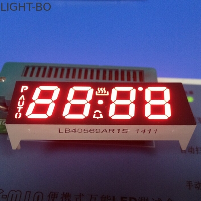 4 أرقام 14.2mm 7 الجزء مخصص شاشة LED تطبيق التحكم في الفرن الأحمر جدا