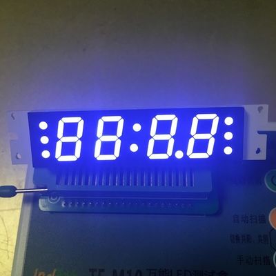 سعر جيد شاشة ساعة LED ذات 4 أرقام 058 بوصة ذات 7 أقسام ذات أندود مشترك وقسمات صفراء الانترنت