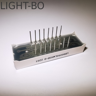 شاشة ساعة LED تعمل بالطاقة الكهربائية 12x6 بوصة قطبية الكاثود الشائعة لمتطلبات العملاء