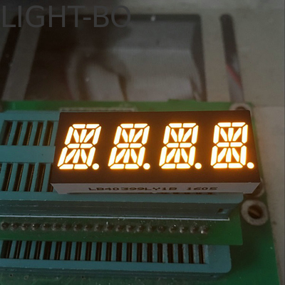 شاشة LED ثلاثية الأرقام الحرفية والرقمية 20mA استهلاك التيار من خلال نوع تركيب الثقب شاشة مشرقة وواضحة
