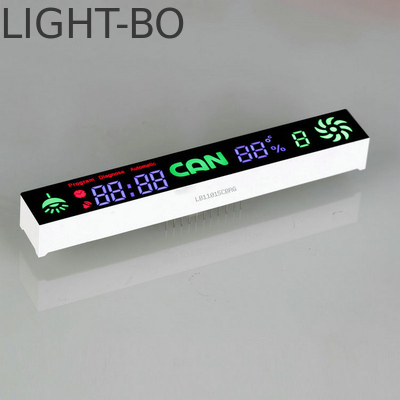 ملونة مخصصة 7 قسم شاشة LED للمطبخ غطاء