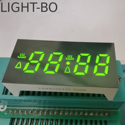 شاشة LED ذات 7 أجزاء مصممة بالانود الأخضر الأصفر للتحكم في توقيت الفرن