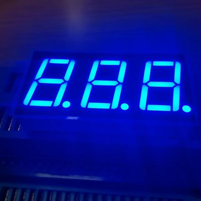 الرقم الثلاثي 0.56 بوصة 7 قطعة عرض LED لون أزرق