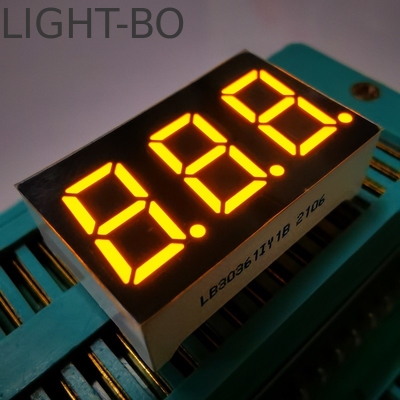 سعر جيد شاشة LED عملاقة جداً لـ 7 قطاعات 3 أرقام 9.2 ملم الكاثود المشترك لقطر اللوحة الانترنت