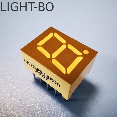 شاشة LED حمراء ساطعة للغاية رقم واحد 0.39 بوصة 7 قطعة كاثود مشترك لوحة الأجهزة