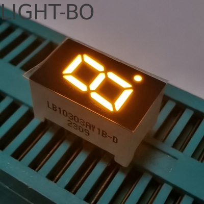 لون اللون 7.62mm رقم واحد 7 قطعة LED عرض الأندود المشترك