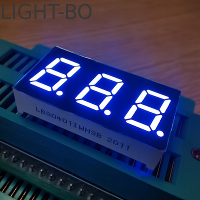 سعر جيد 7 قطعة عرض LED 0.4 بوصة الأندود الشائعة الأبيض للغاية لمؤشر الحرارة الانترنت