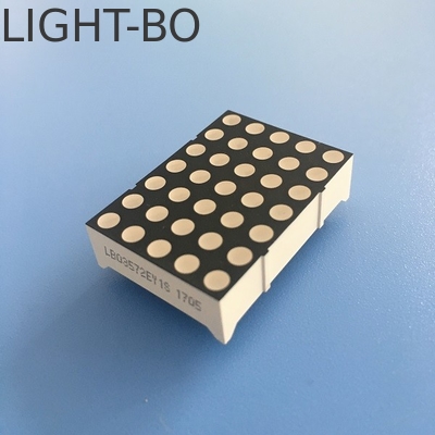 سعر جيد شاشة DOT Matrix LED 3mm Super Bright Yellow للوحات المتحركة / لوحات الرسائل الانترنت