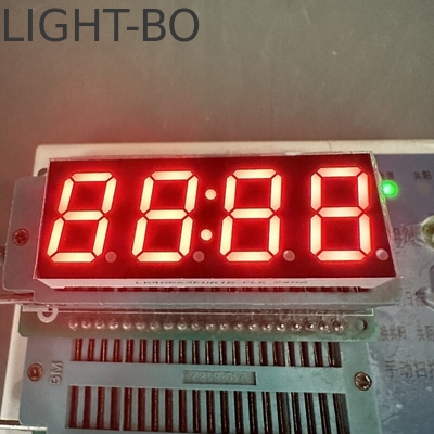 أصفر أخضر 4 أرقام 14.2 ملم 7 قطعة شاشة LED عادي المنود لمراقبة درجة الحرارة