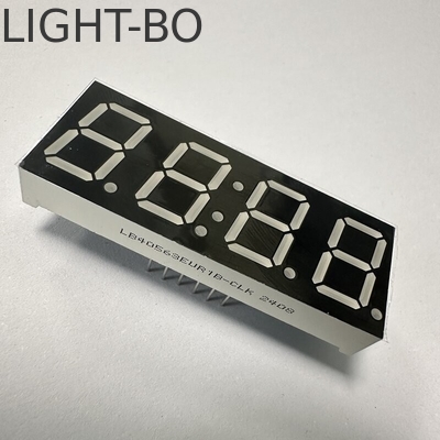الأزرق 4 أرقام 14.2mm 7 قطعة عرض LED الأندود المشتركة لتحكم درجة الحرارة