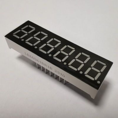 سعر جيد شاشة LED ذات 6 أرقام و 7 شرائح ذات ارتفاع 9.2 ملم وكاثود مشترك لمحاسب العد التنازلي الرقمي الانترنت