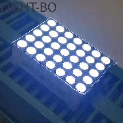 سعر جيد شاشة LED بيضاء لامعة للغاية 0.7 بوصة 1.9mm 5 X 7 DOT Matrix الانترنت