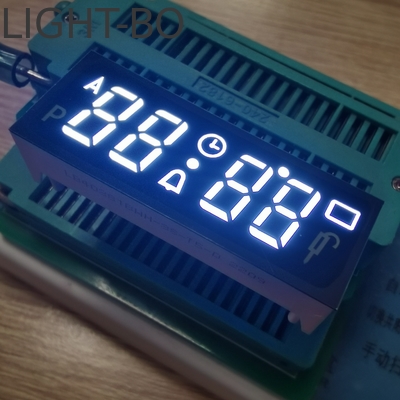 سعر جيد شاشة LED الكاثودية المشتركة ذات 7 أجزاء بالأبيض فائق 4 أرقام لمؤقت الفرن المدمج الانترنت