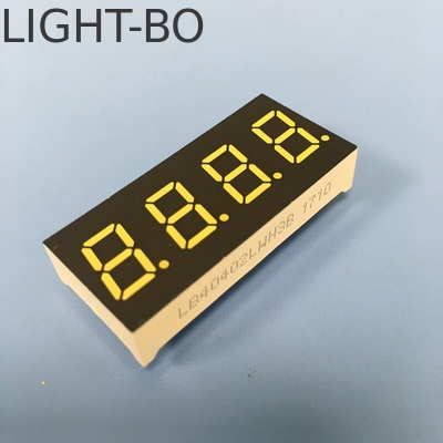 سعر جيد شاشة LED 4 أرقام 0.4 بوصة 7 قطعة الأنبود المشترك الأبيض للغاية لوحة الأجهزة الانترنت