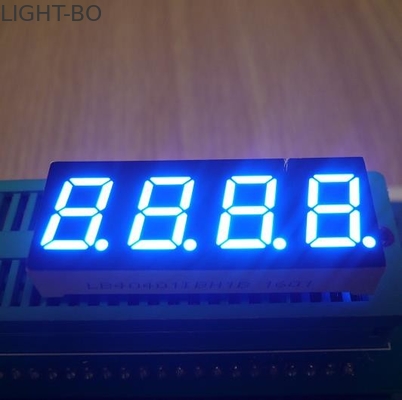 سعر جيد لوحة أجهزة القياس 0.4 بوصة 4 أرقام 7 الجزء الصمام عرض اللون الأزرق الساطع الأزرق الذي ينبعث منها اللون الانترنت