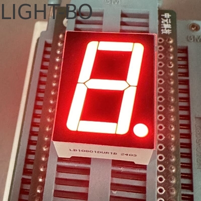 سعر جيد الشاشة الحمراء المشرقة ذات الرقم الواحد 0.8 بوصة 7 قطعة LED الكاثود المشترك للمؤشر الرقمي الانترنت