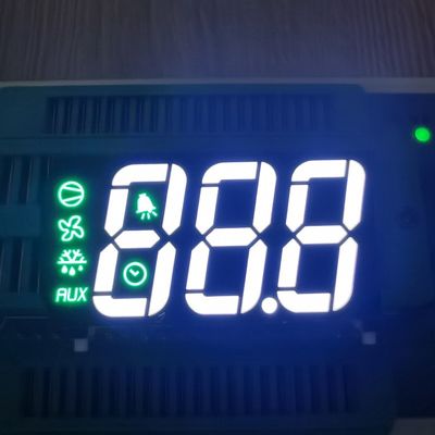 سعر جيد شاشة LED ثلاثية الأرقام ذات الأبيض الساطع للغاية / الخضراء النقية 7 قطعة من الأندود المشتركة لثلاجة الانترنت