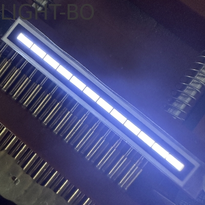 سعر جيد 12 قطعة LED بيضاء ساطعة ضوء شريط LED العرض للمستويات علامة الانترنت