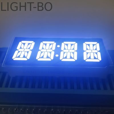 ألترا بريت الأبيض الساطع 4 أرقام 0.39 بوصة عادي الأنود 14 قطعة عرض ساعة LED