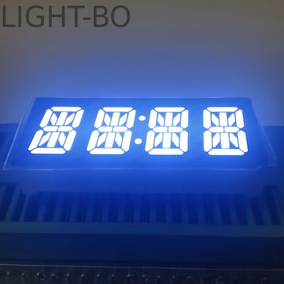4 أرقام 0.39 بوصة الكاثودية الشائعة 14 قطعة Ultra Bright White LED Clock Display