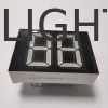 شاشة LED حمراء مشرقة للغاية 20 ملم أبيض 2 أرقام