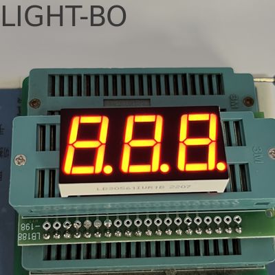 سعر جيد سطح أحمر مشرق للغاية عادي الكاثودية LED العرض 7 قطعة 3 أرقام 14.2mm لمراقب درجة الحرارة الانترنت