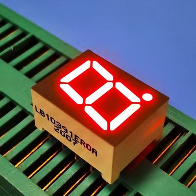 شاشة LED عامة الأندودية حمراء ساطعة للغاية رقم واحد 0.39 بوصة 7 قطعة لوحة الأجهزة