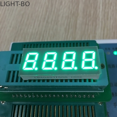 سعر جيد شاشة LED بلون اخضر 7 مقاس 0.4 انش 4 انش عالية الكثافة المضيئة الانترنت